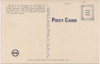 Writing and Address Card